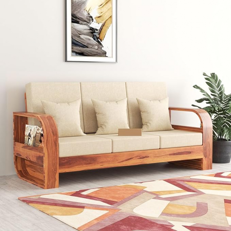 Wood Sofa 